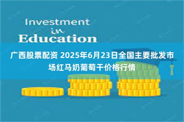 广西股票配资 2025年6月23日全国主要批发市场红马奶葡萄干价格行情